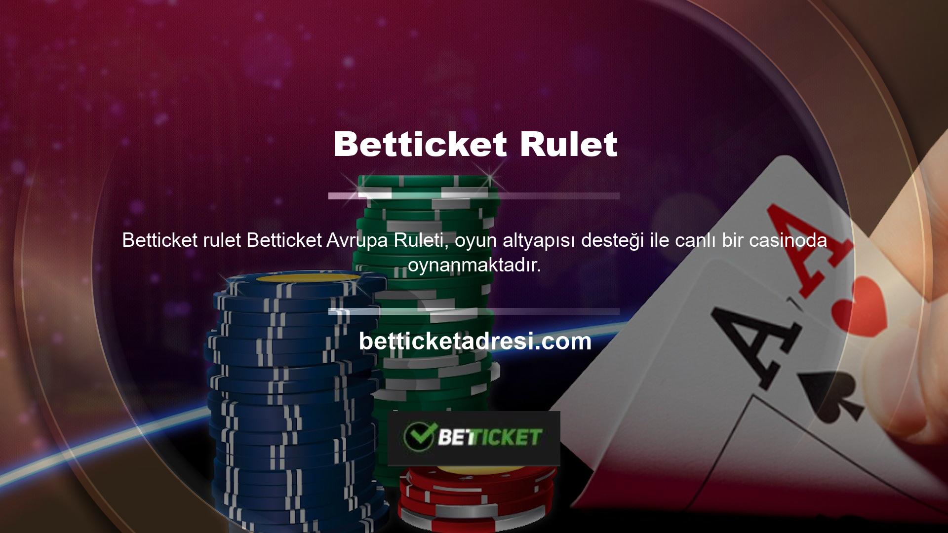 Rulet, bir casinoda oynaması kolay ve eğlenceli bir oyundur